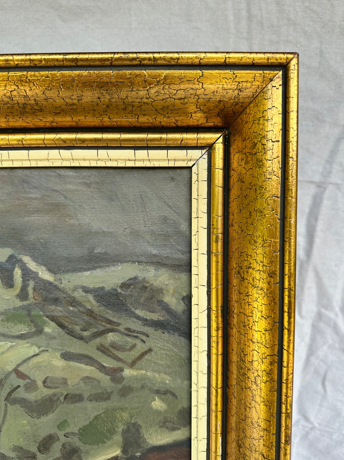 A mid-century still life in oil