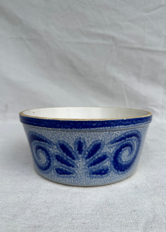 French Vintage Alsatian Blue Sandstone Bowl (circa 1930)