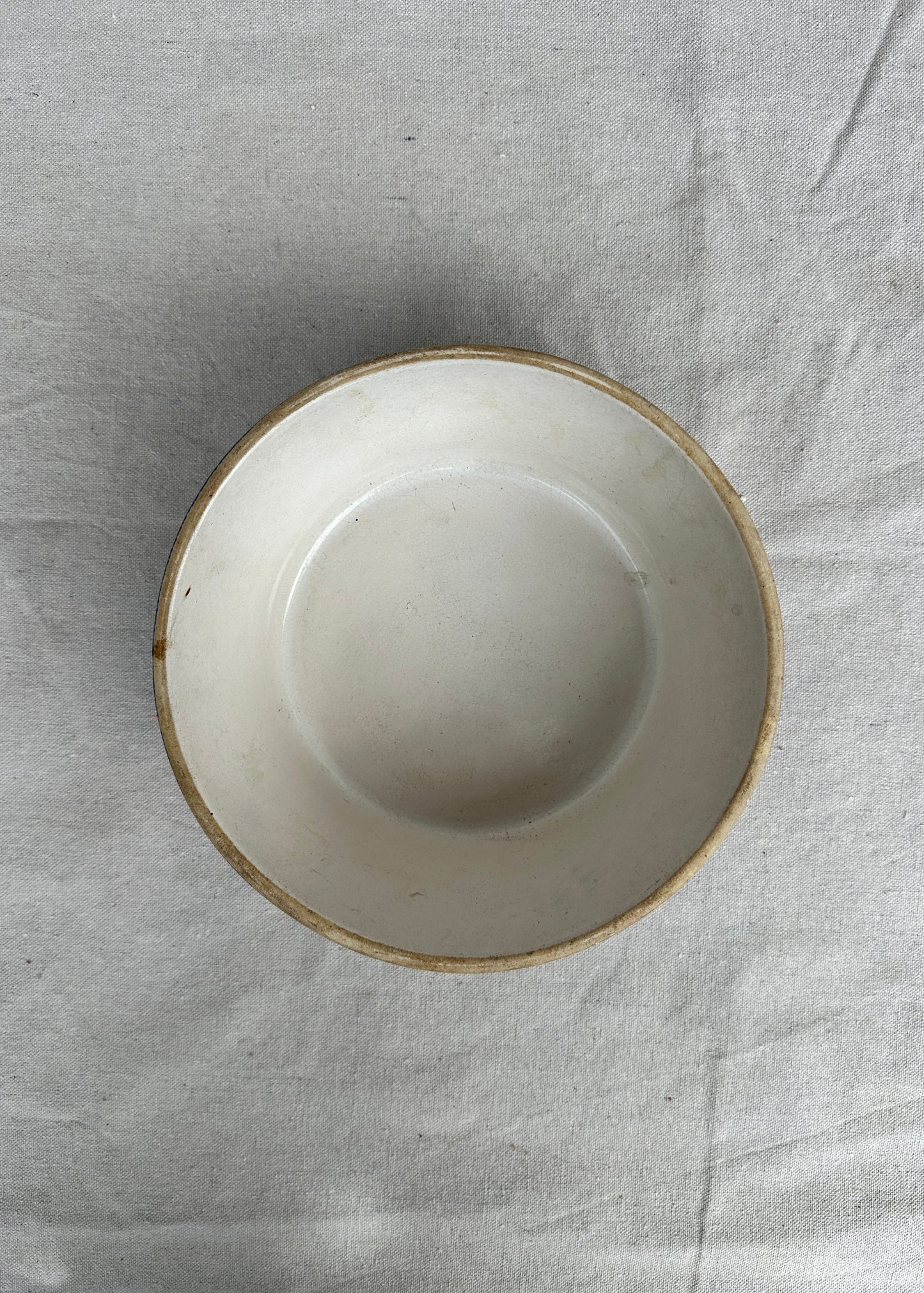 French Vintage Alsatian Blue Sandstone Bowl (circa 1930)