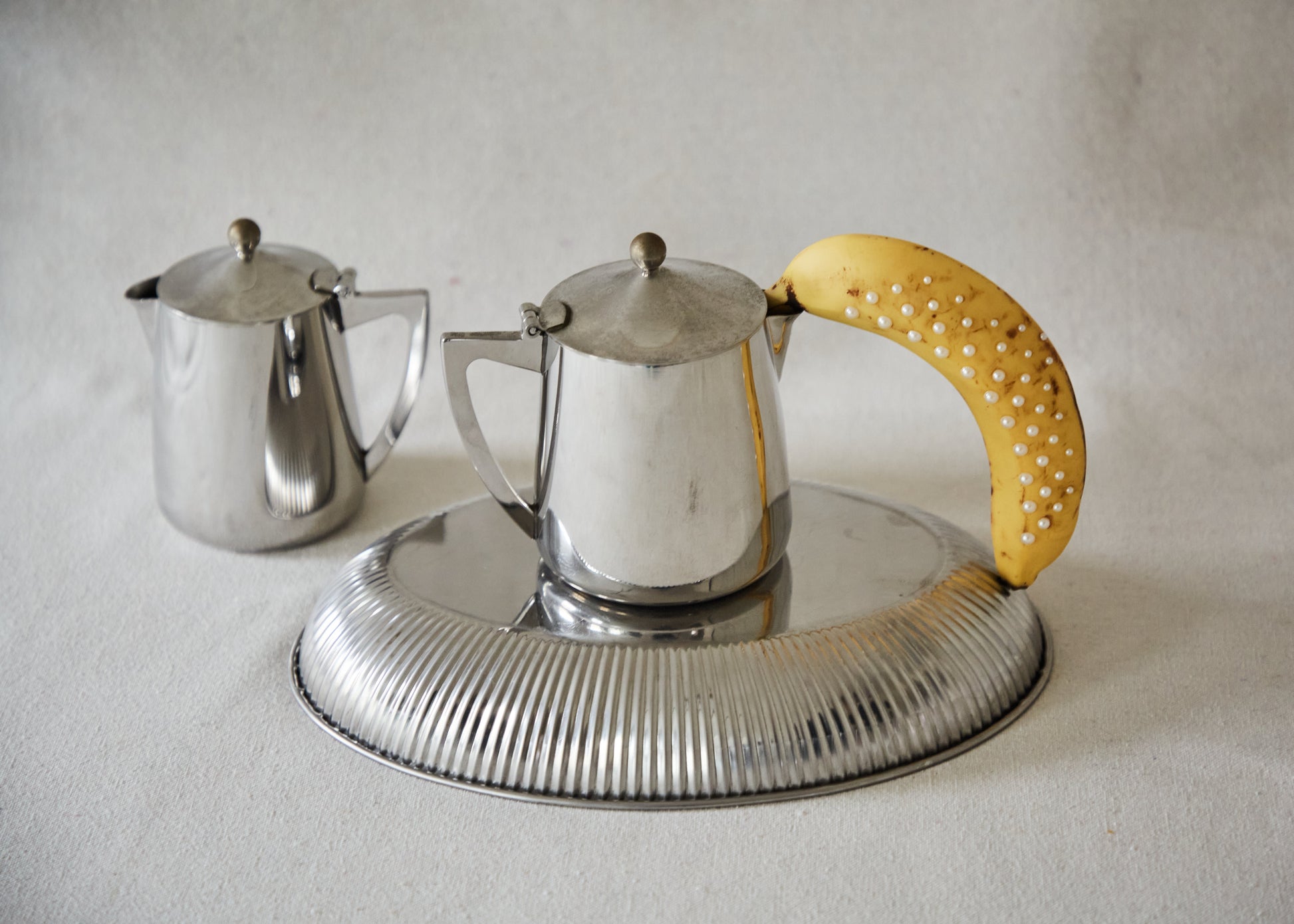 Guy Degrenne Rare Silver-Plated Jug