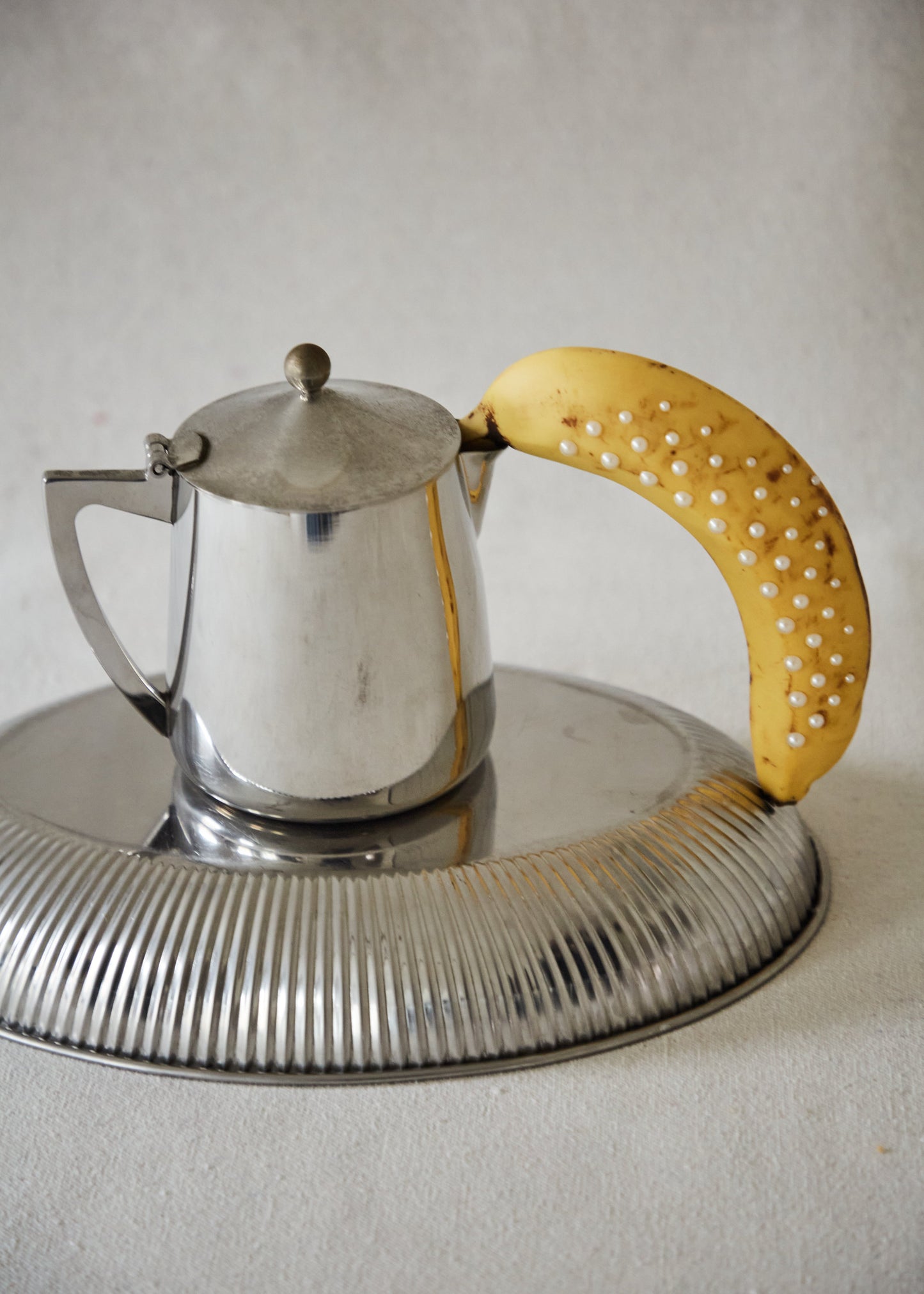 Guy Degrenne Rare Silver-Plated Jug