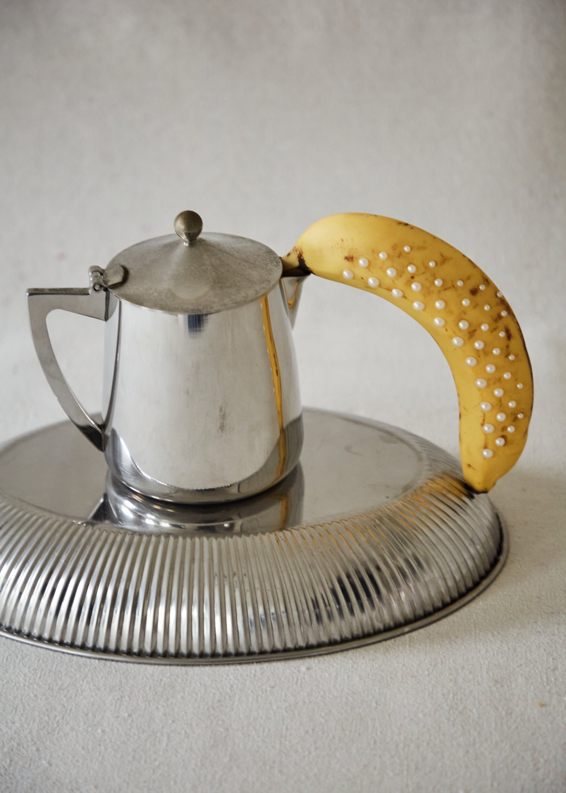 Guy Degrenne Rare Silver-Plated Jug