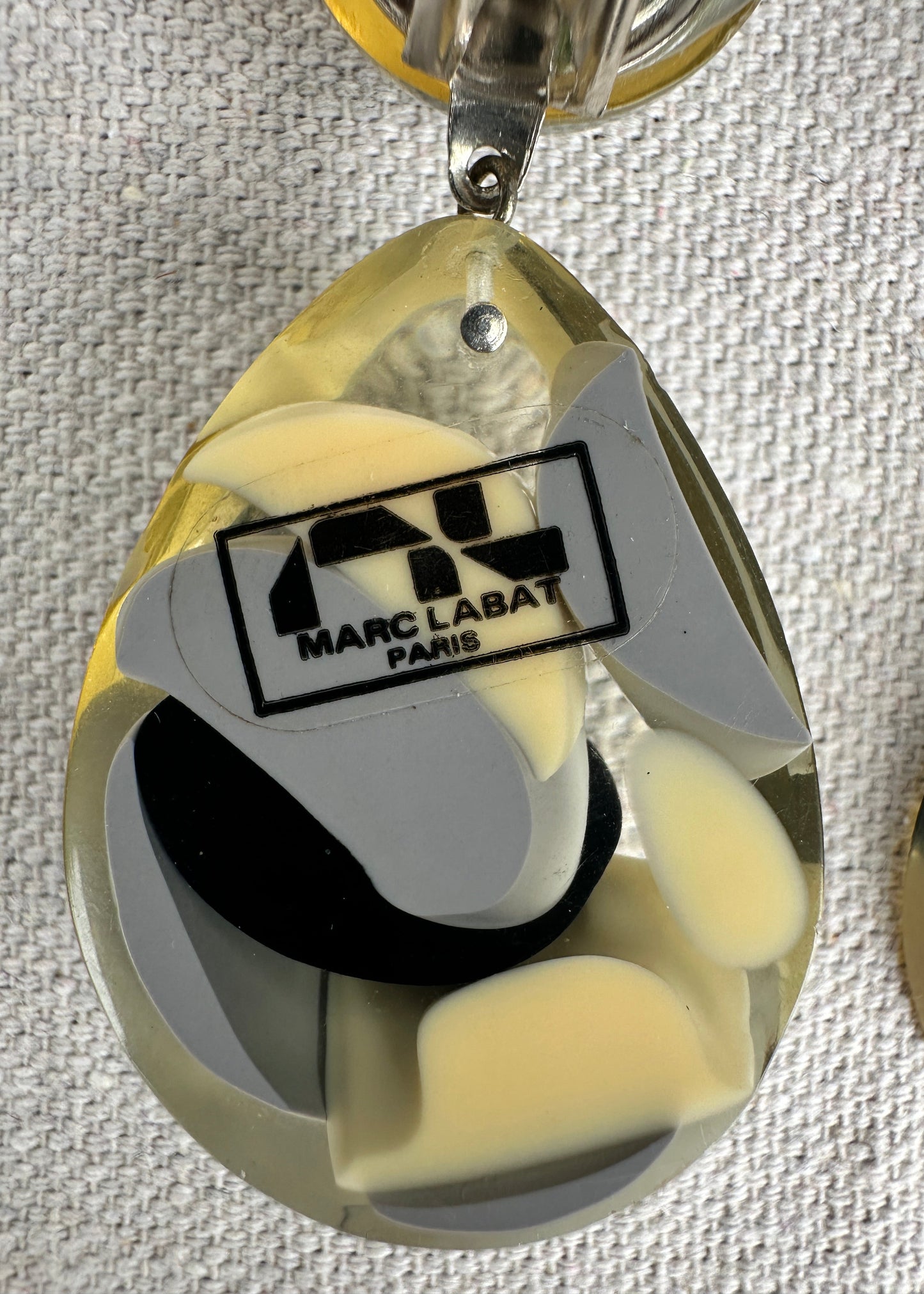 Rare Marc Labat Paris Bangle & Earring Set