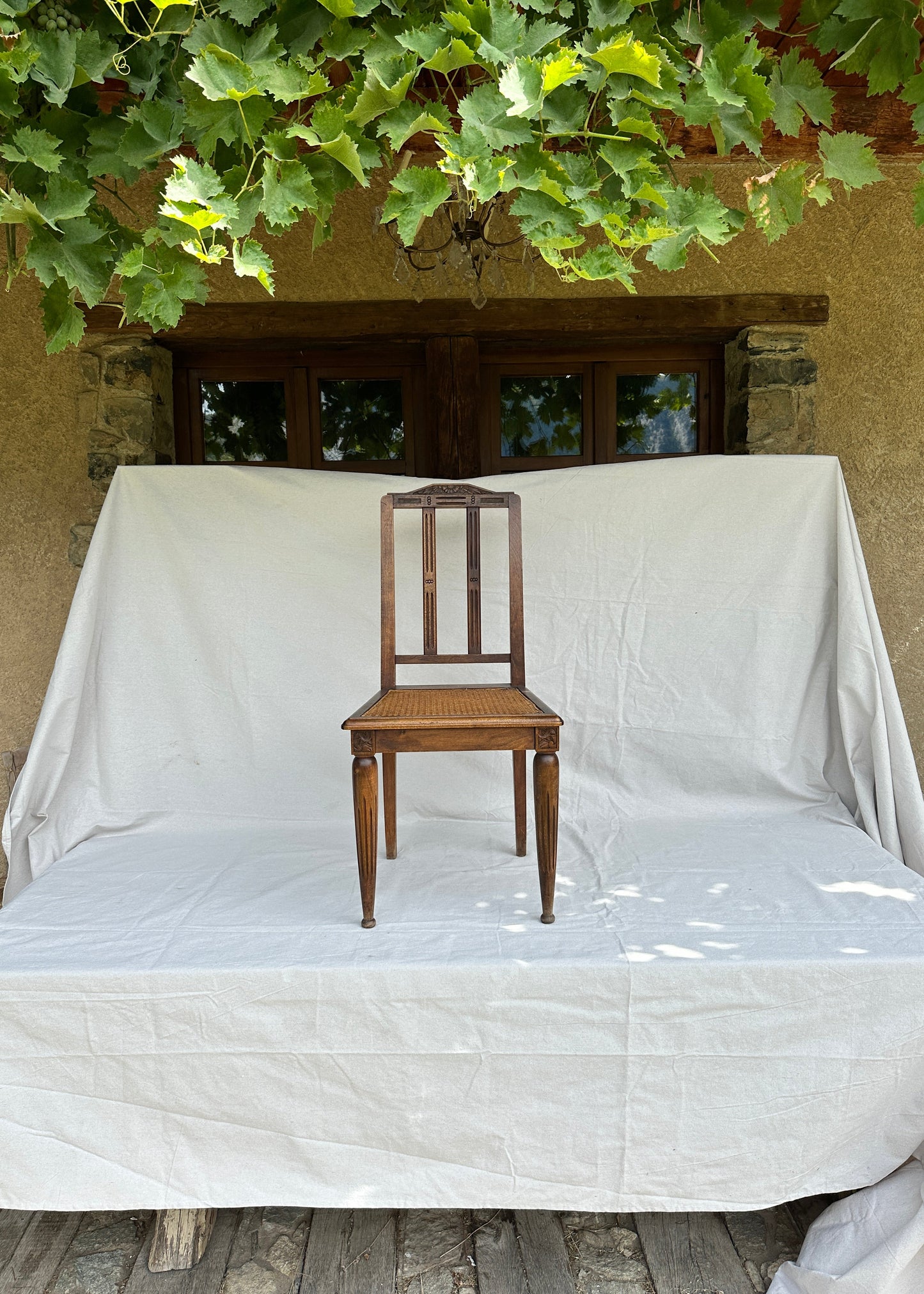 French neoclassical dining chair