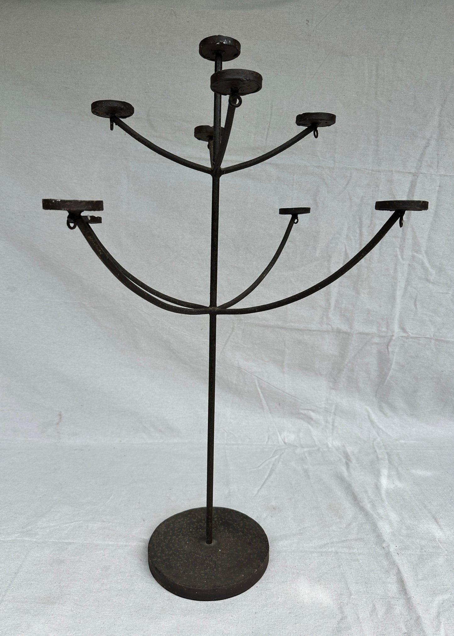 Rare Vintage Floor Candelabra - 9-Arm Statement Piece