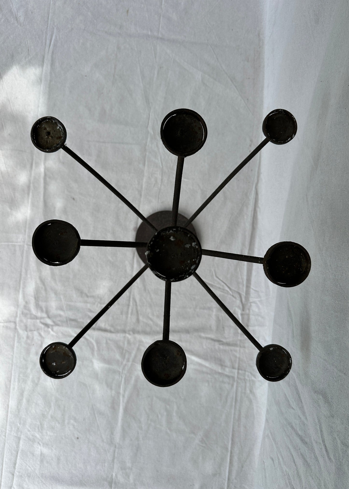 Rare Vintage Floor Candelabra - 9-Arm Statement Piece