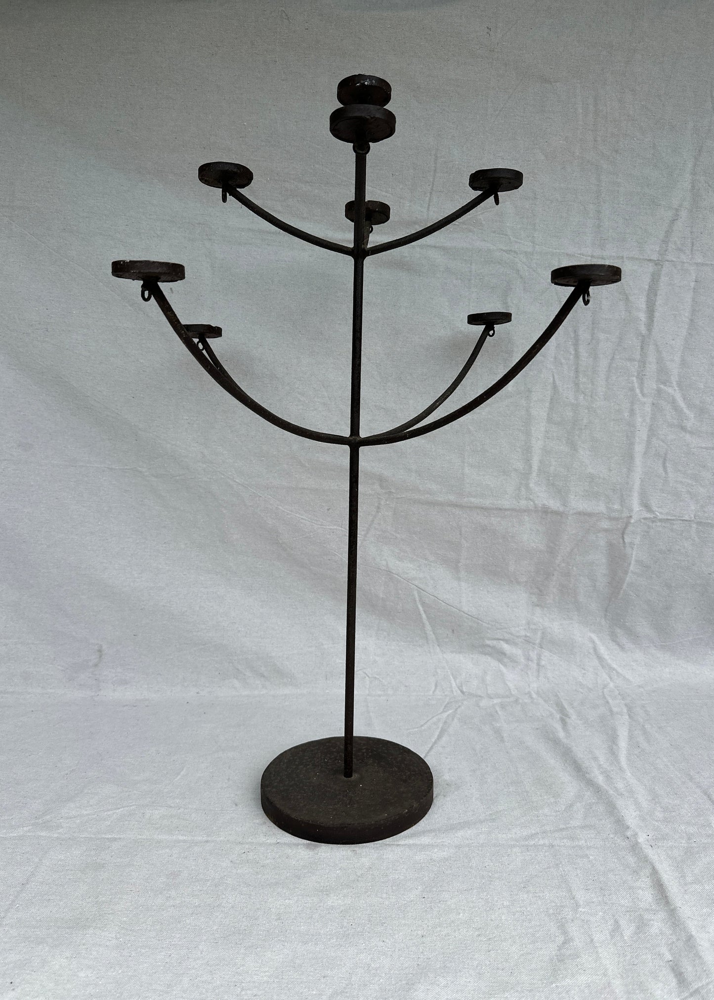 Rare Vintage Floor Candelabra - 9-Arm Statement Piece