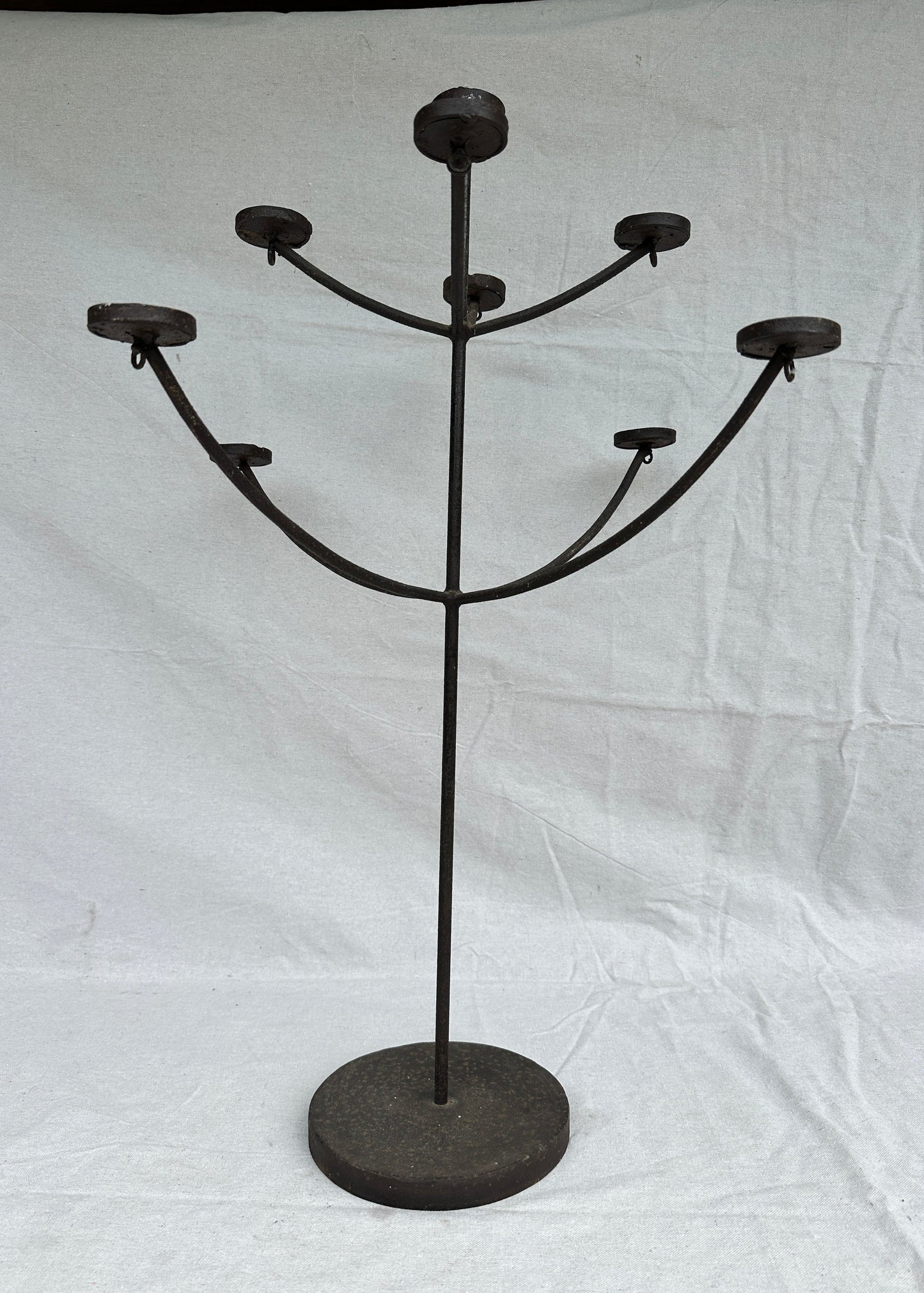 Rare Vintage Floor Candelabra - 9-Arm Statement Piece