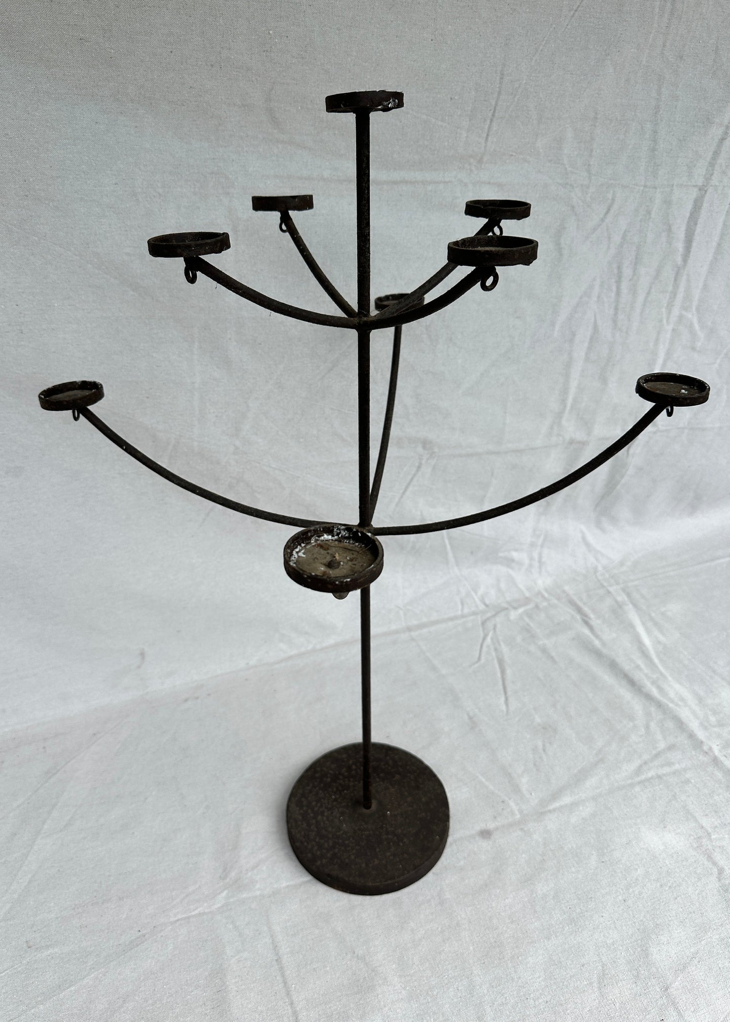 Rare Vintage Floor Candelabra - 9-Arm Statement Piece