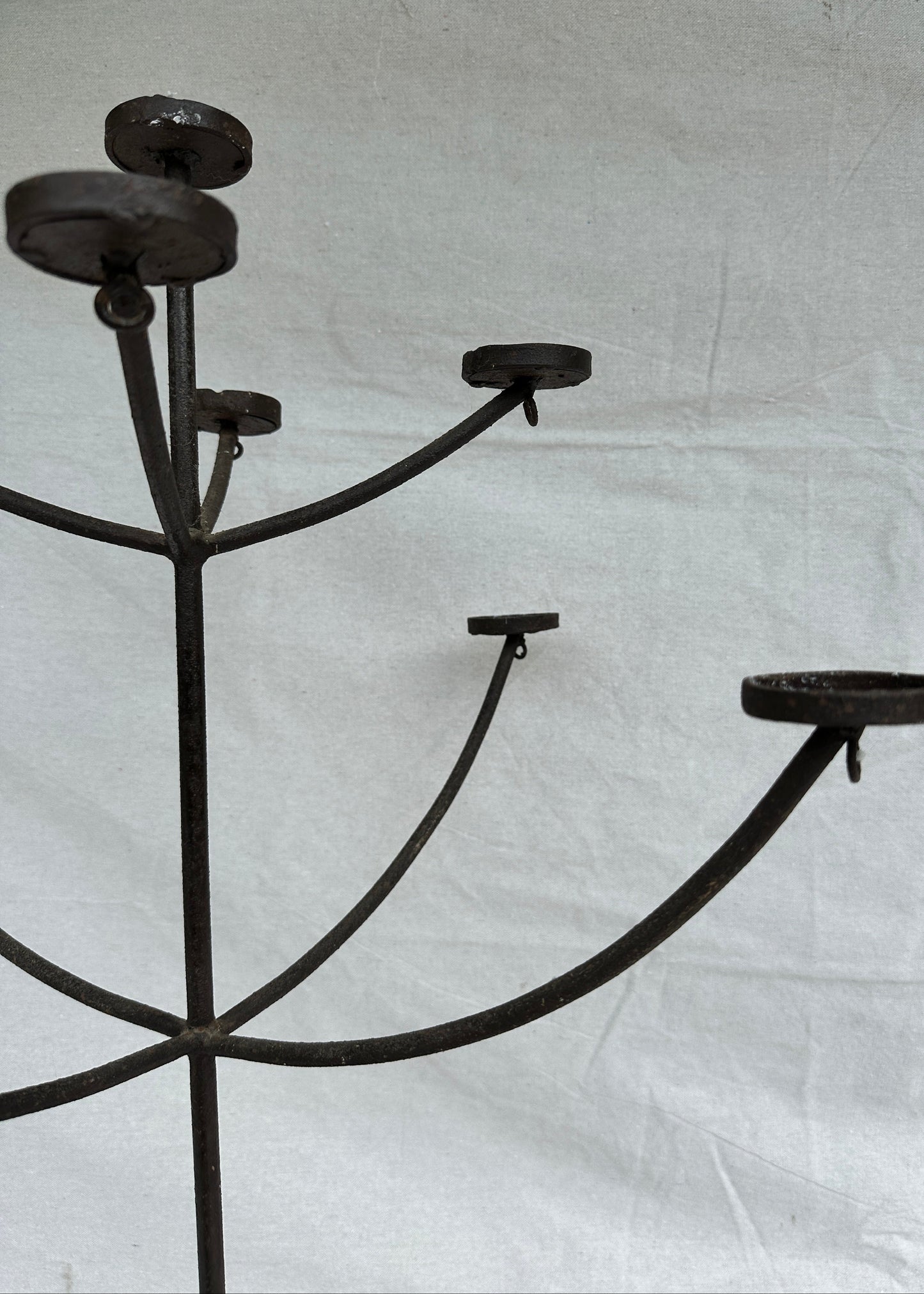 Rare Vintage Floor Candelabra - 9-Arm Statement Piece
