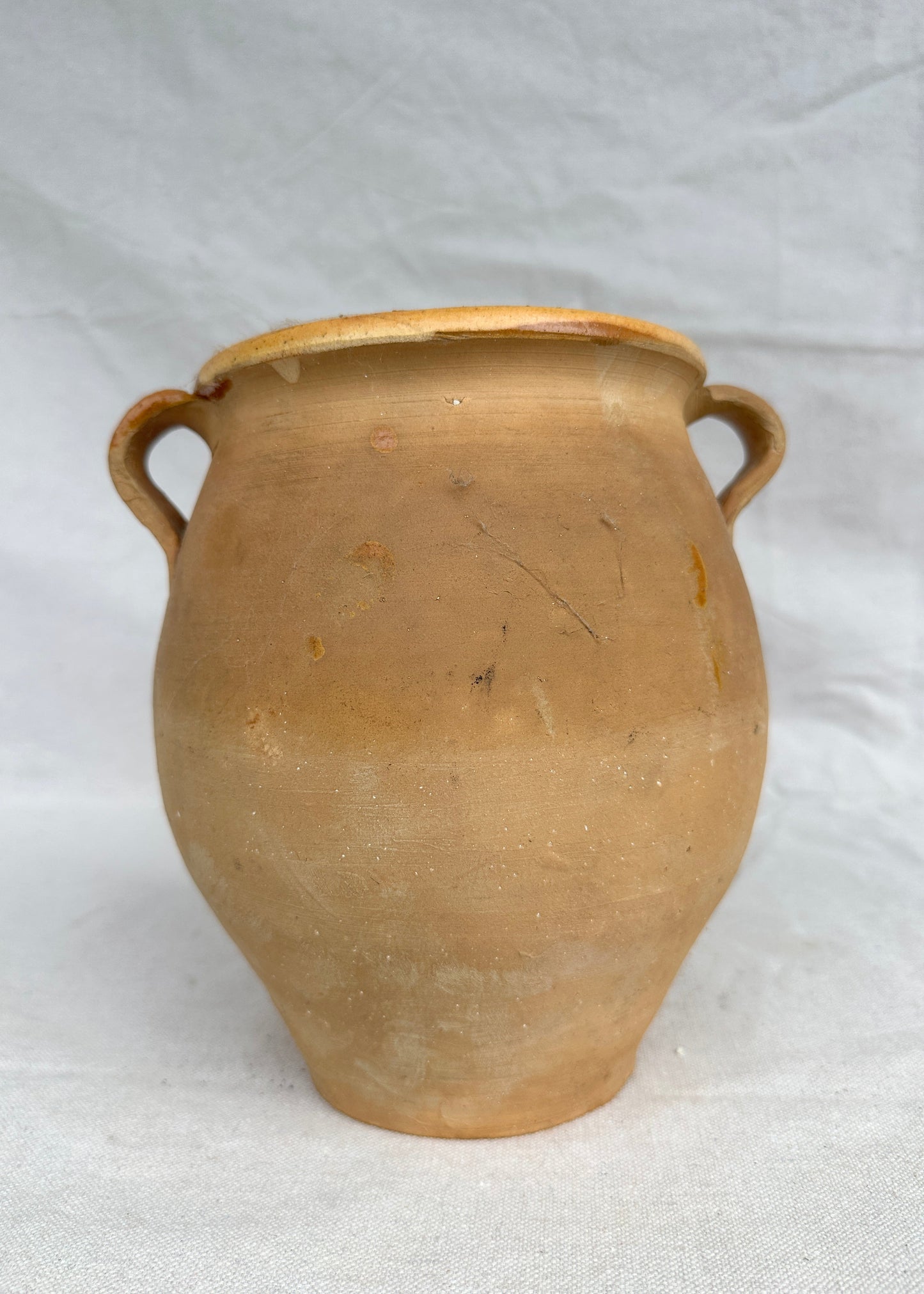 Rustic French Ceramic Confit Jar