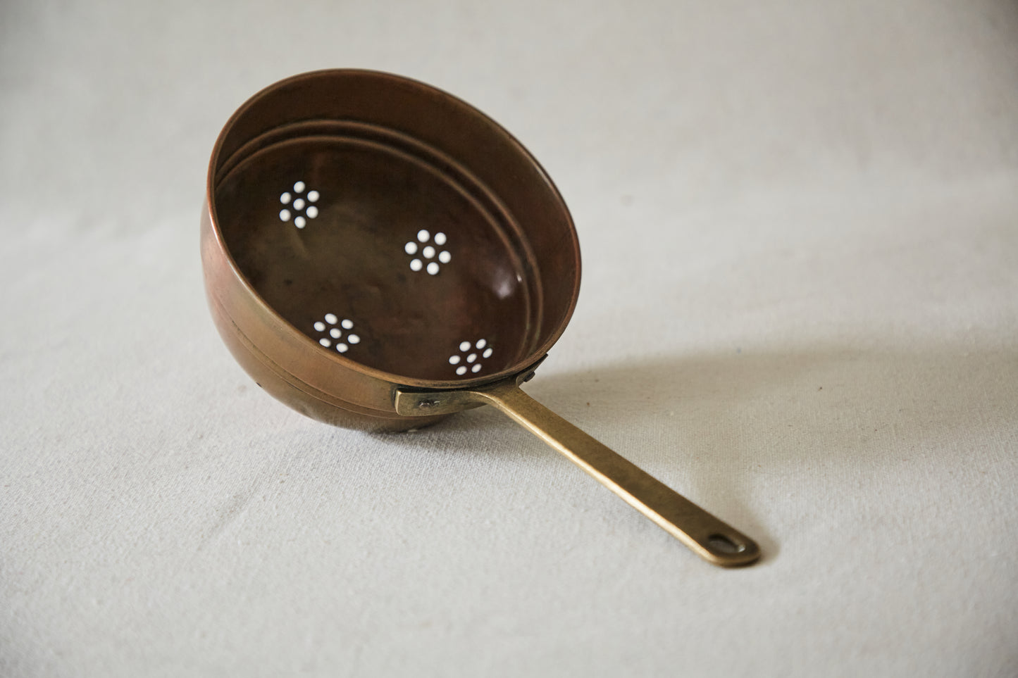 Vintage French Copper Colander