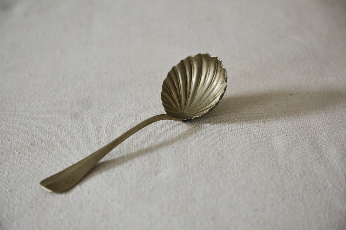 Berndorf Alpacca Shell-Shaped Serving Spoon
