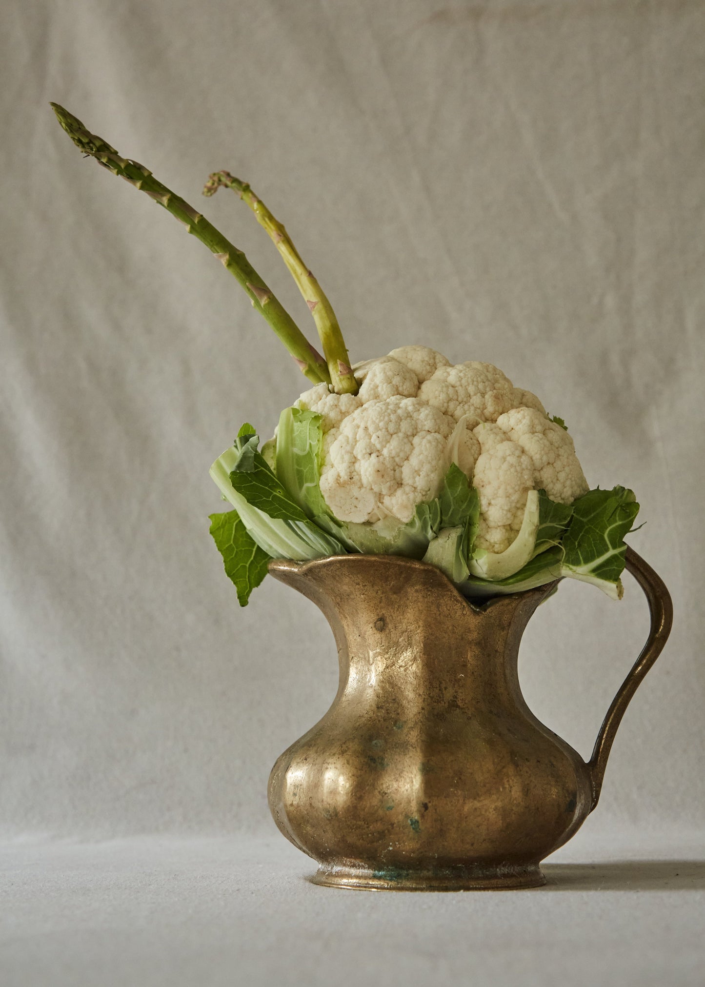 Vintage Brass Pitcher