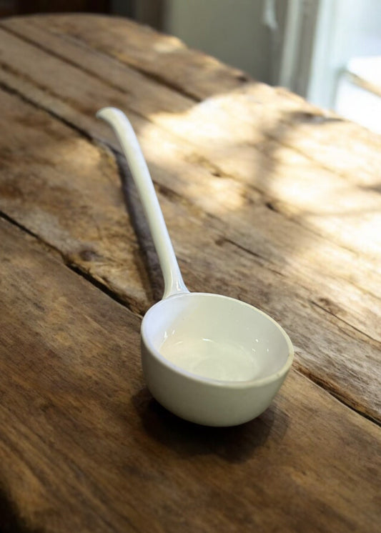 Vintage Ceramic Ladle