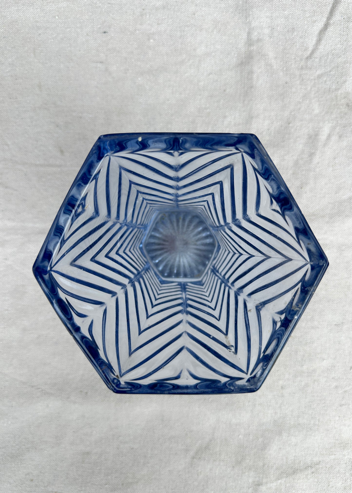Vintage French Blue Vase
