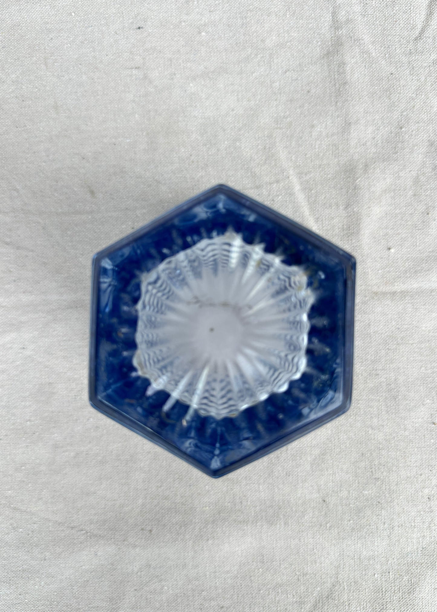 Vintage French Blue Vase
