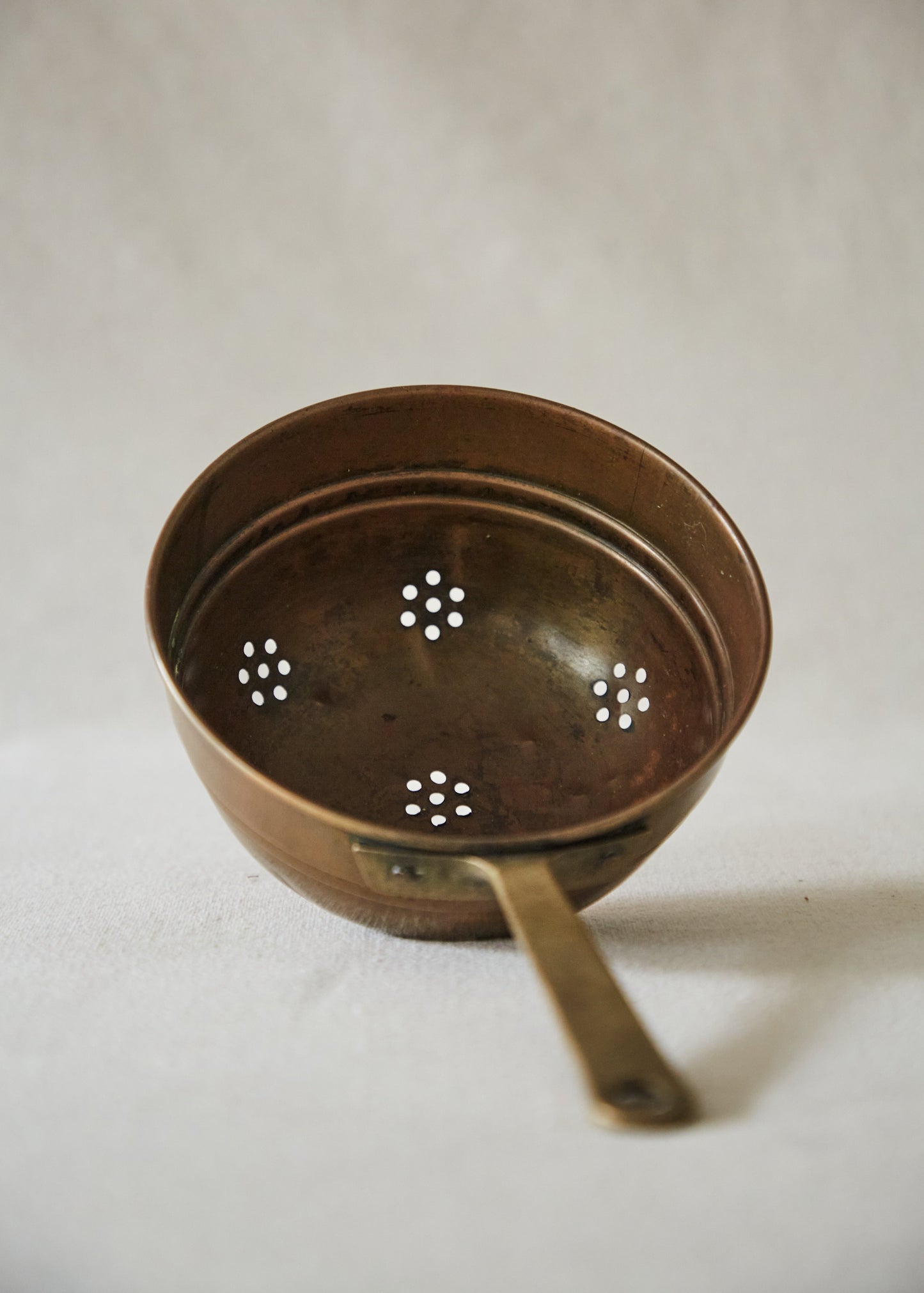 Vintage French Copper Colander