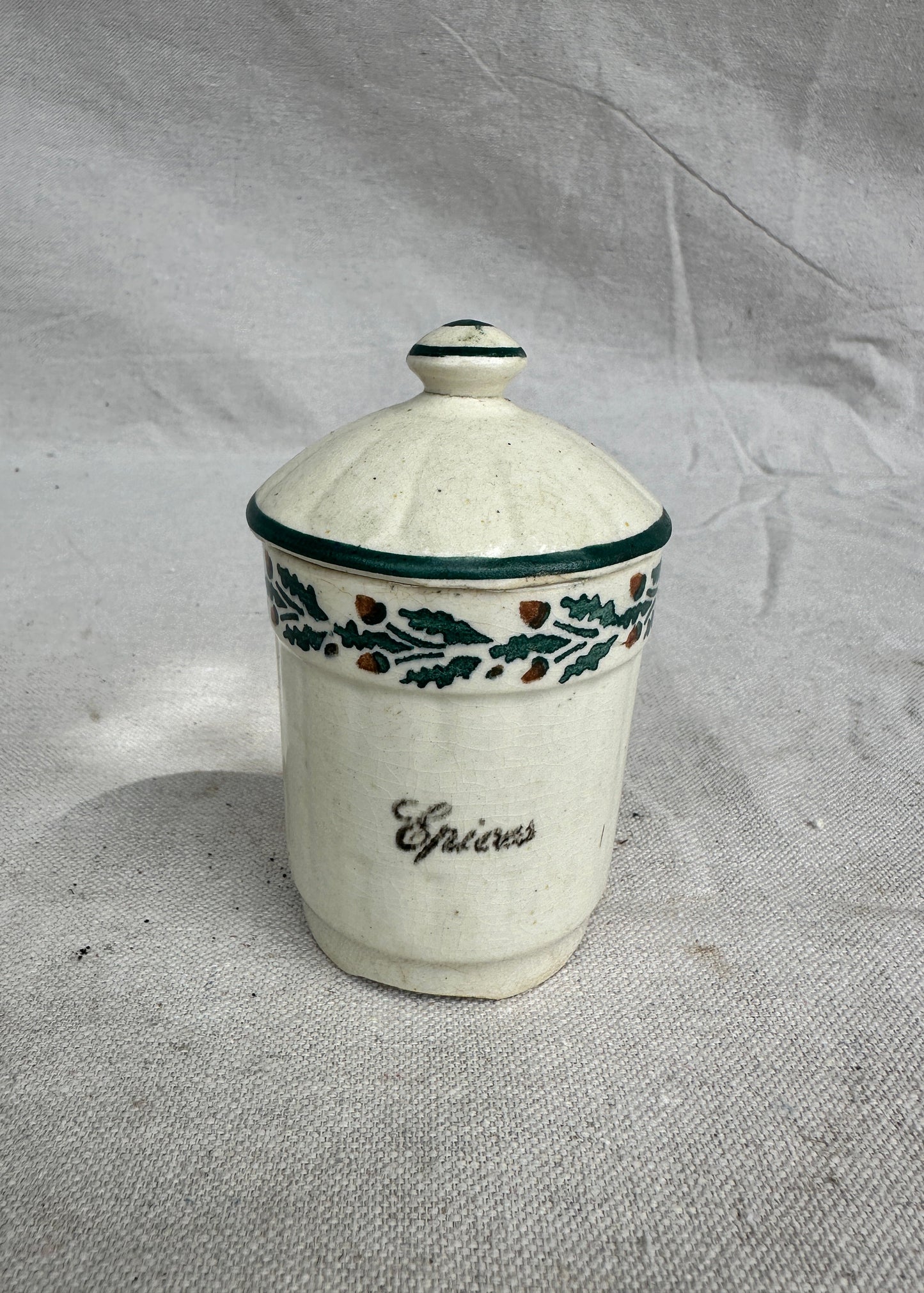 Vintage French Spice Jar