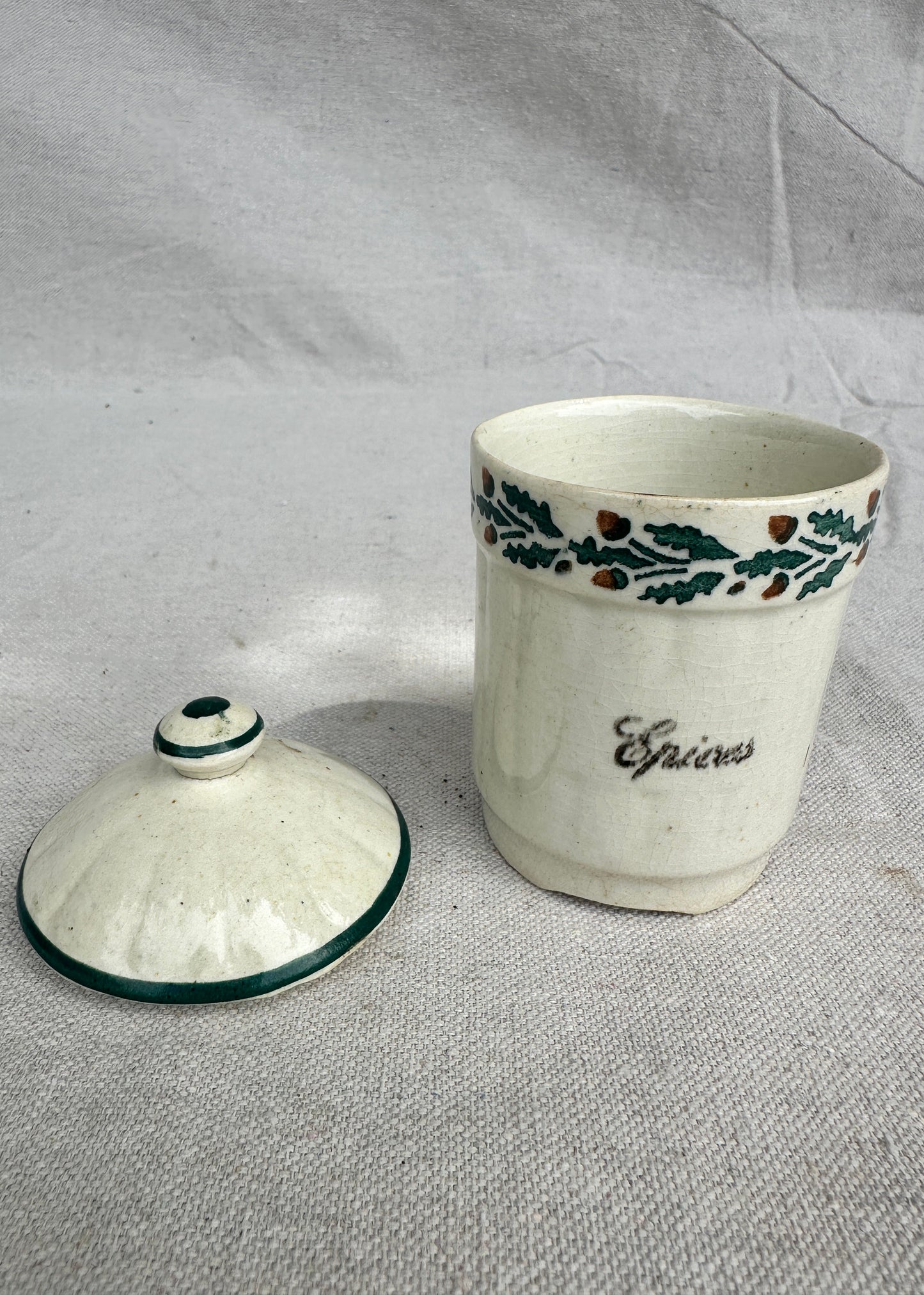 Vintage French Spice Jar
