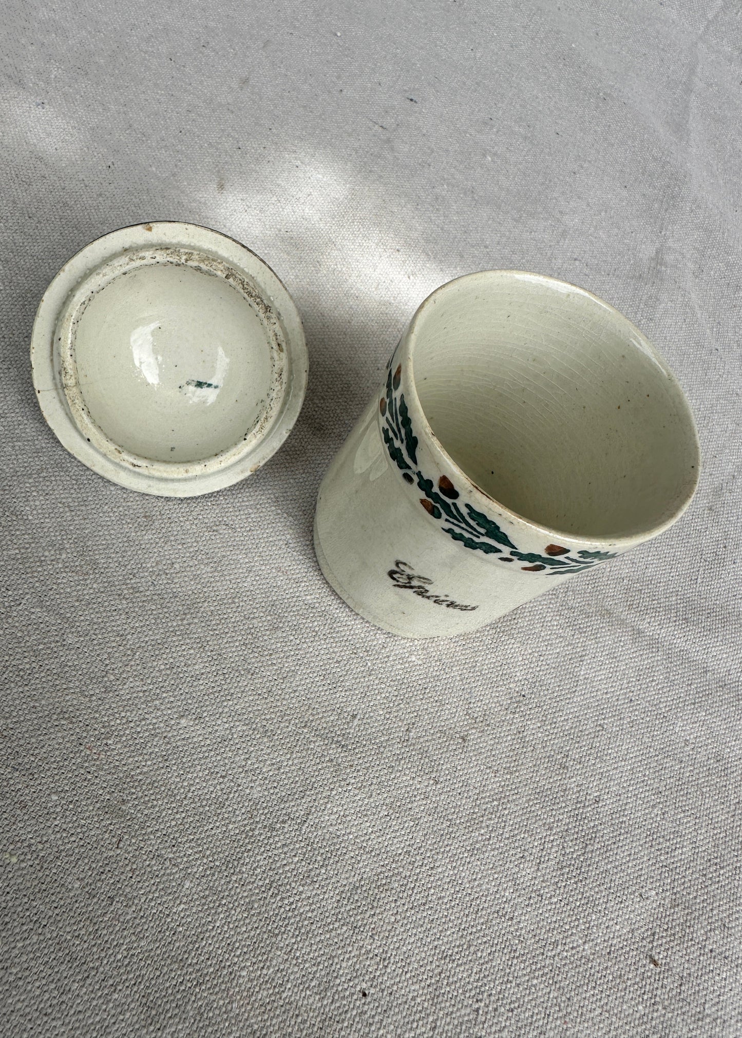 Vintage French Spice Jar