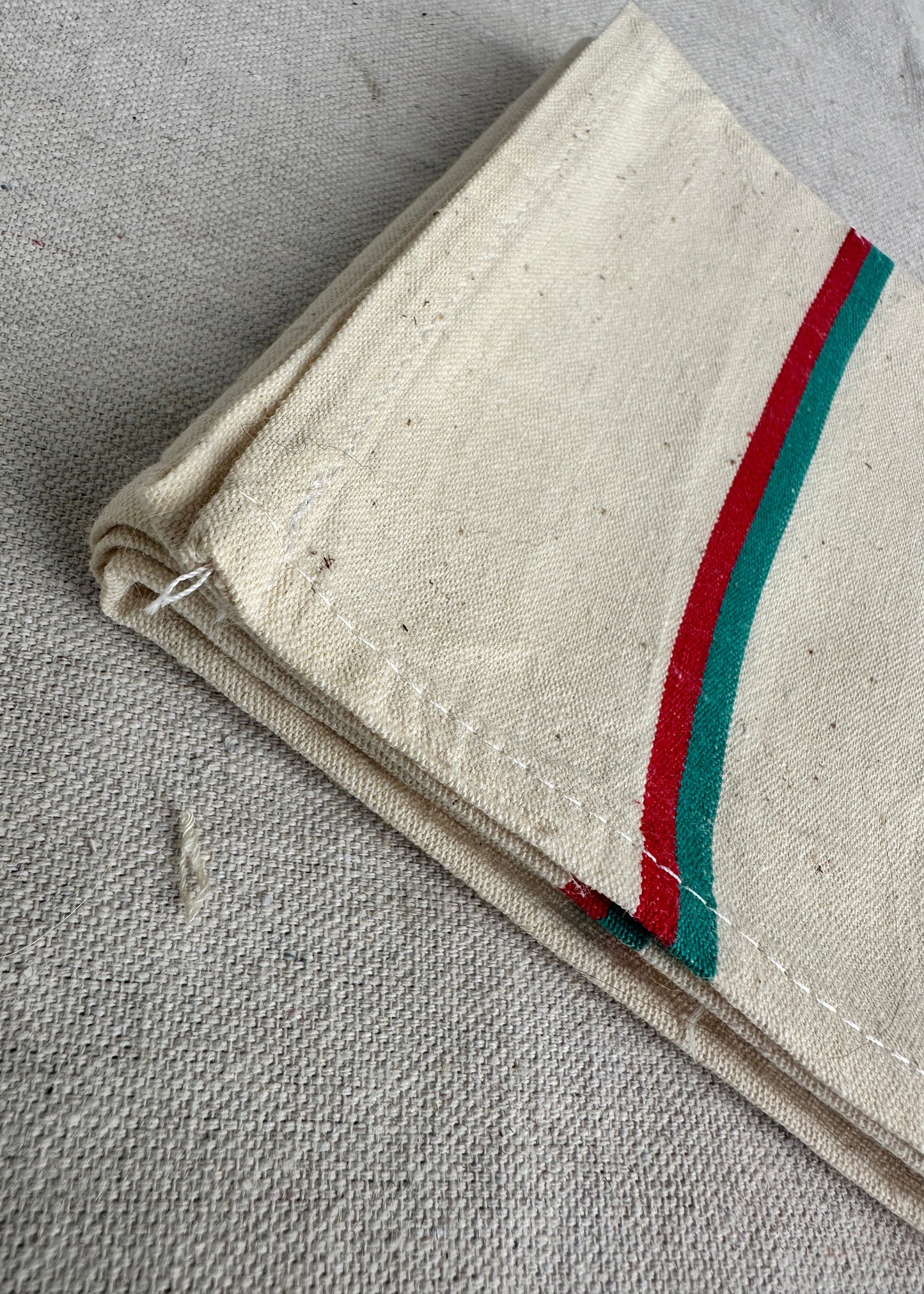Vintage French Tea Towel