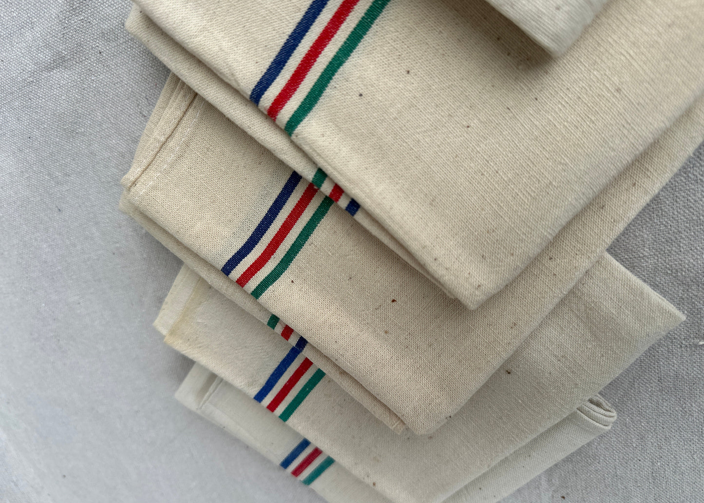 Vintage French Tea Towel Set of 6