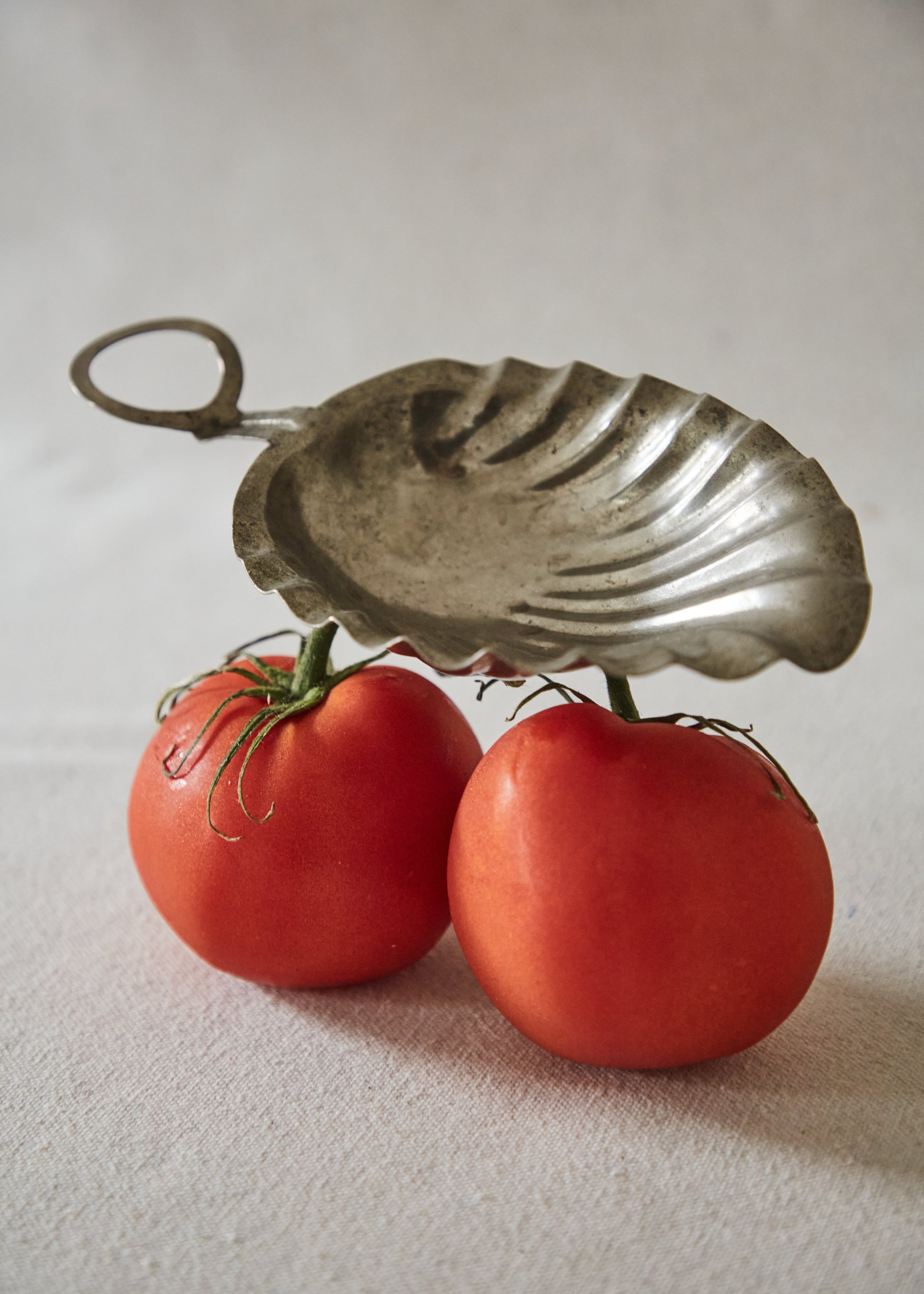 Vintage Small Silver Shell Dish