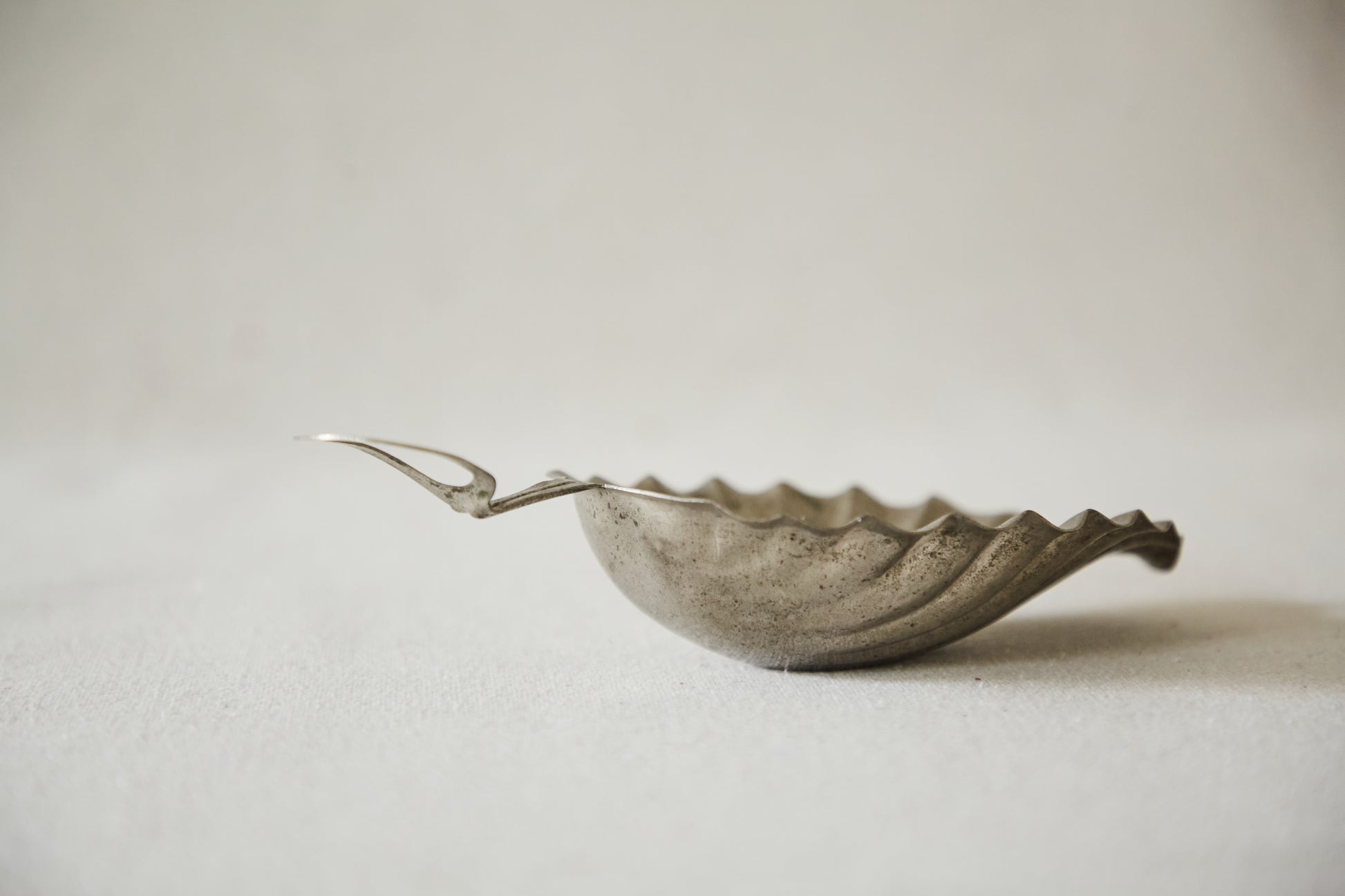 Vintage Small Silver Shell Dish