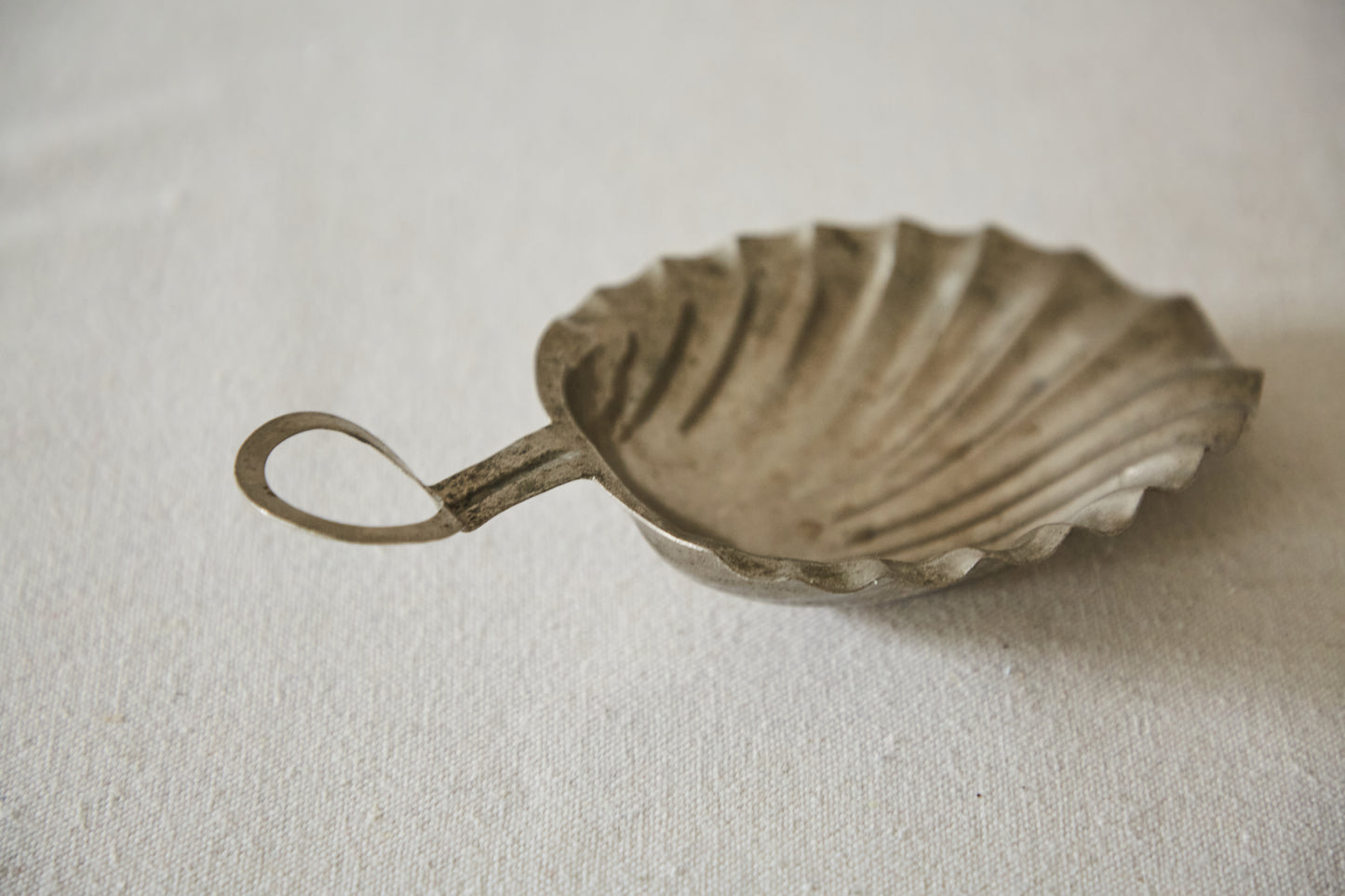 Vintage Small Silver Shell Dish