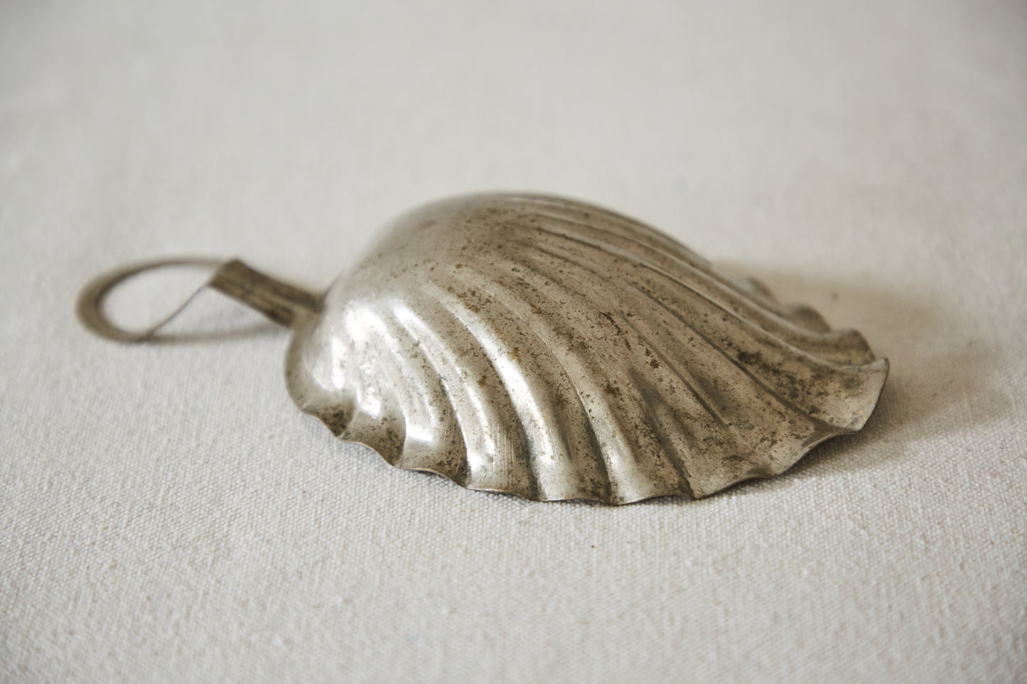 Vintage Small Silver Shell Dish