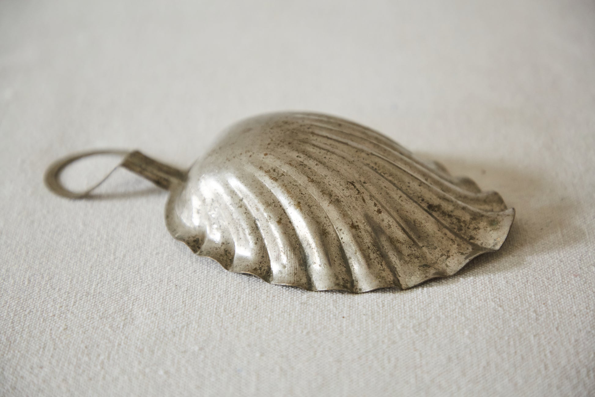 Vintage Small Silver Shell Dish