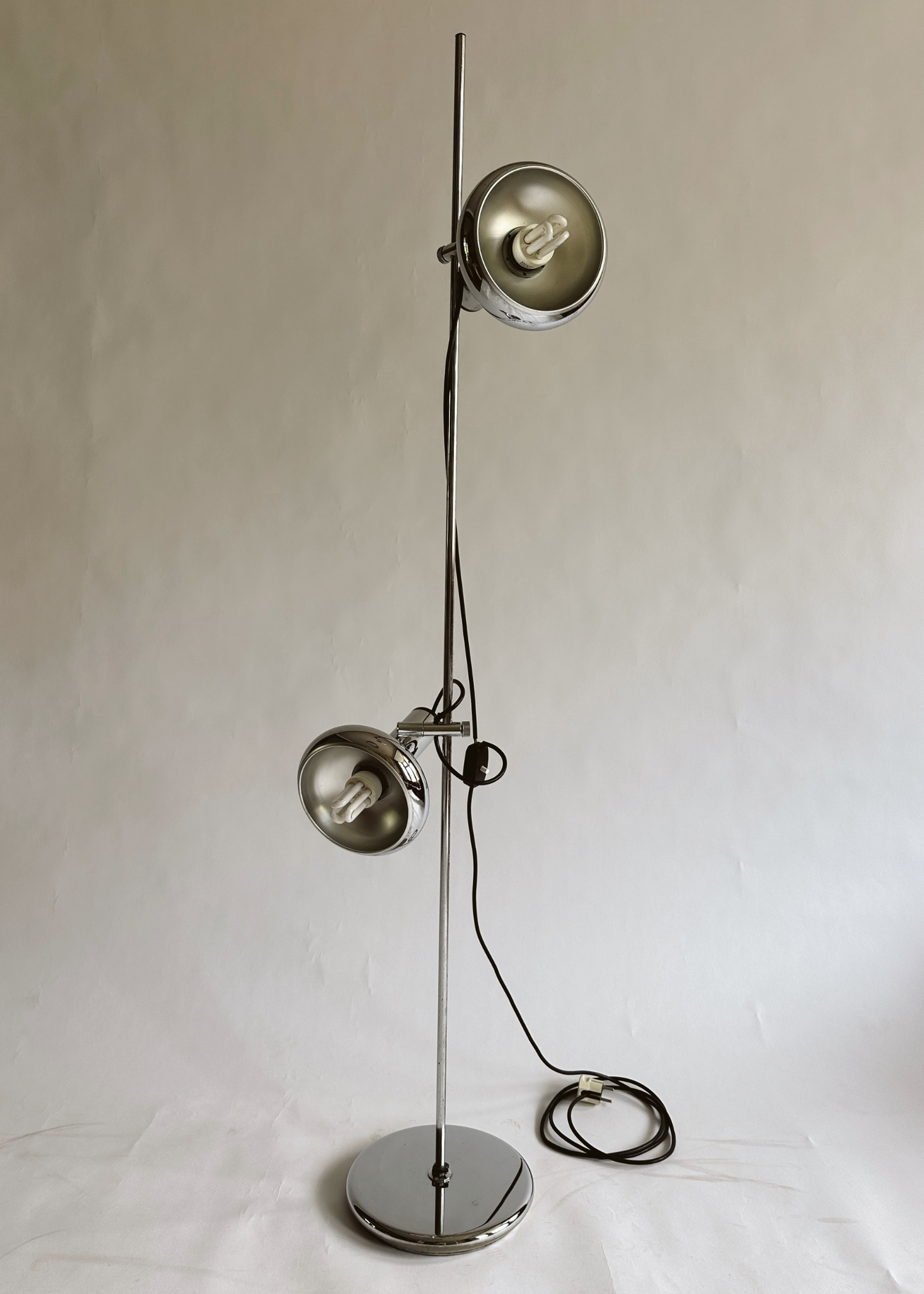 Vintage Twin‑Spot Floor Lamp (c. 1970)
