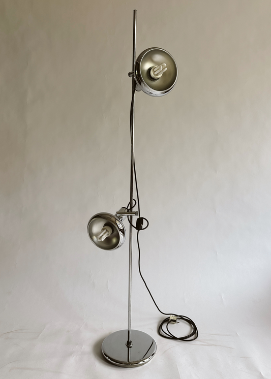 Vintage Twin‑Spot Floor Lamp (c. 1970)