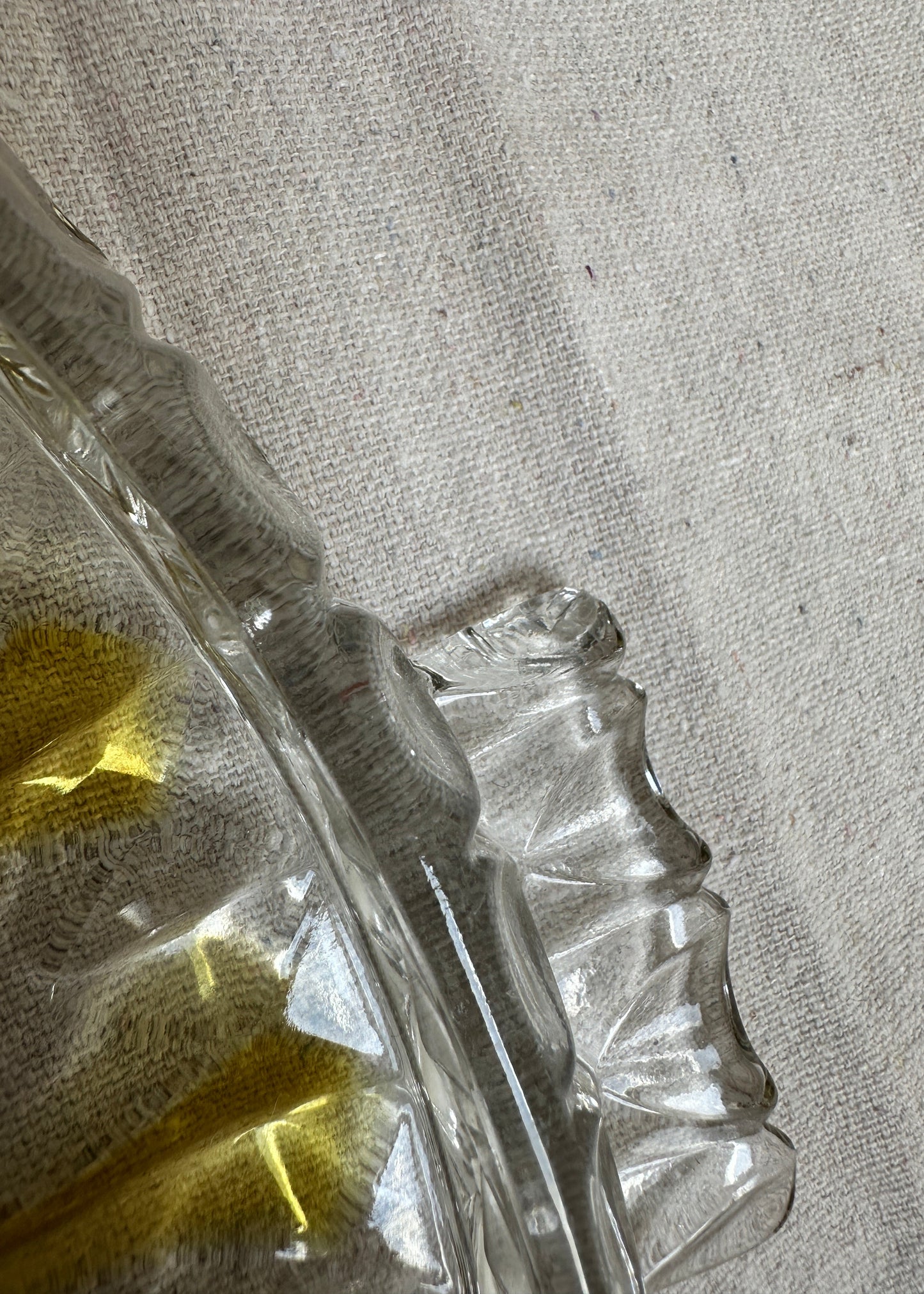 Vintage German Walther Glass Cake Platter (c.1960s–70s)