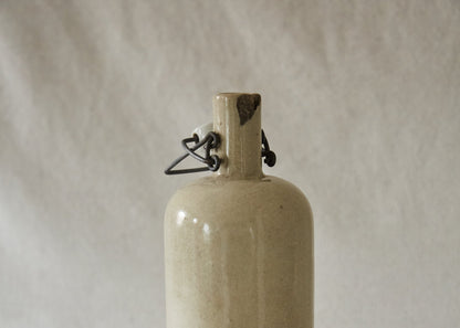 French Vintage Stoneware Bottle