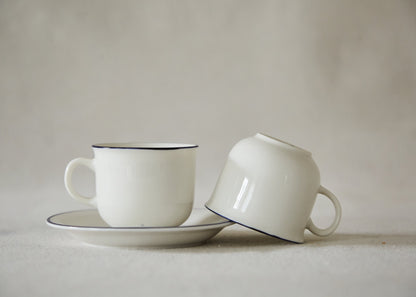 “HJ Design” Espresso Cups and Saucer