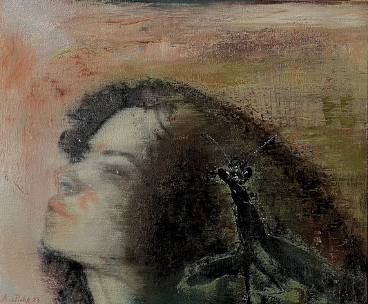 Does She Know? (2024) by Anton Piche - Oil on Canvas