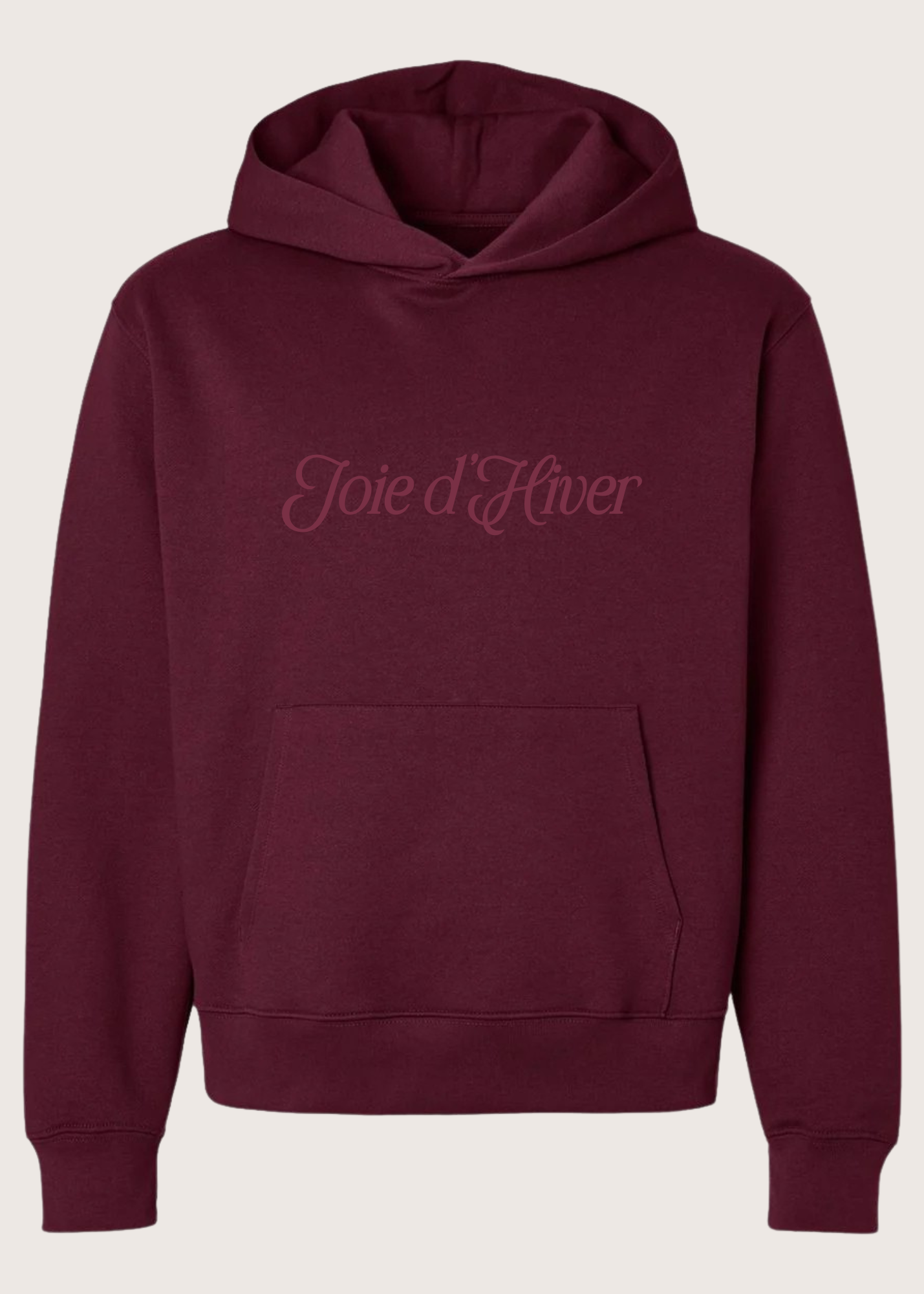 Joie d'Hiver hoodie (pre-order)