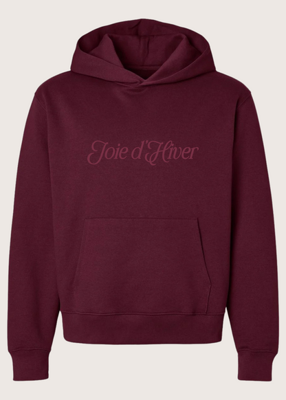 Joie d'Hiver hoodie (pre-order)