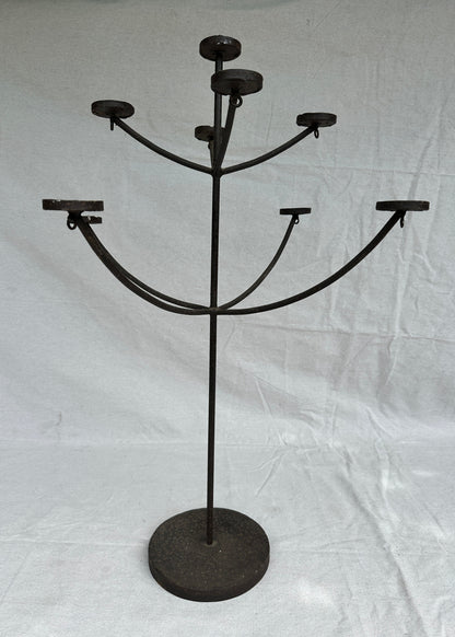 Rare Vintage Floor Candelabra - 9-Arm Statement Piece