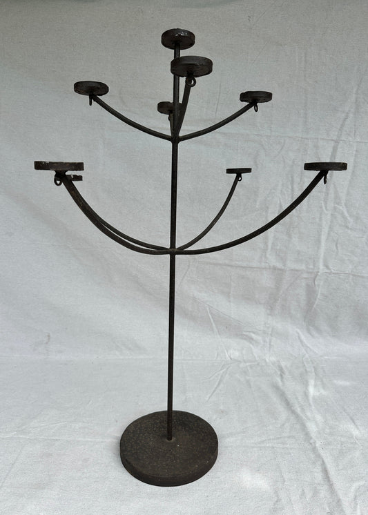Rare Vintage Floor Candelabra - 9-Arm Statement Piece
