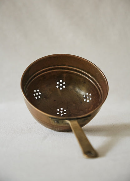 Vintage French Copper Colander