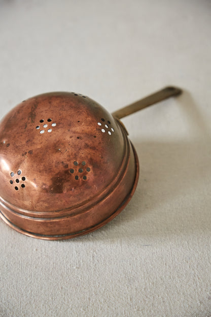 Vintage French Copper Colander