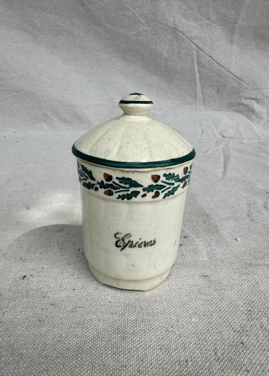 Vintage French Spice Jar