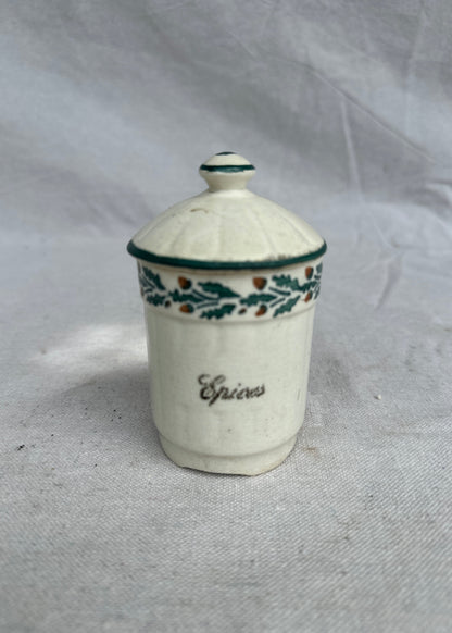Vintage French Spice Jar