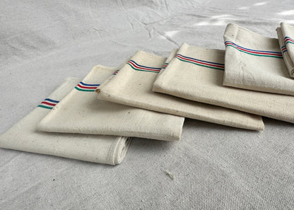 Vintage French Tea Towel Set of 6