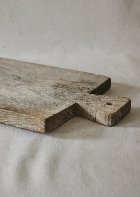 Vintage French Wooden Bread Board 